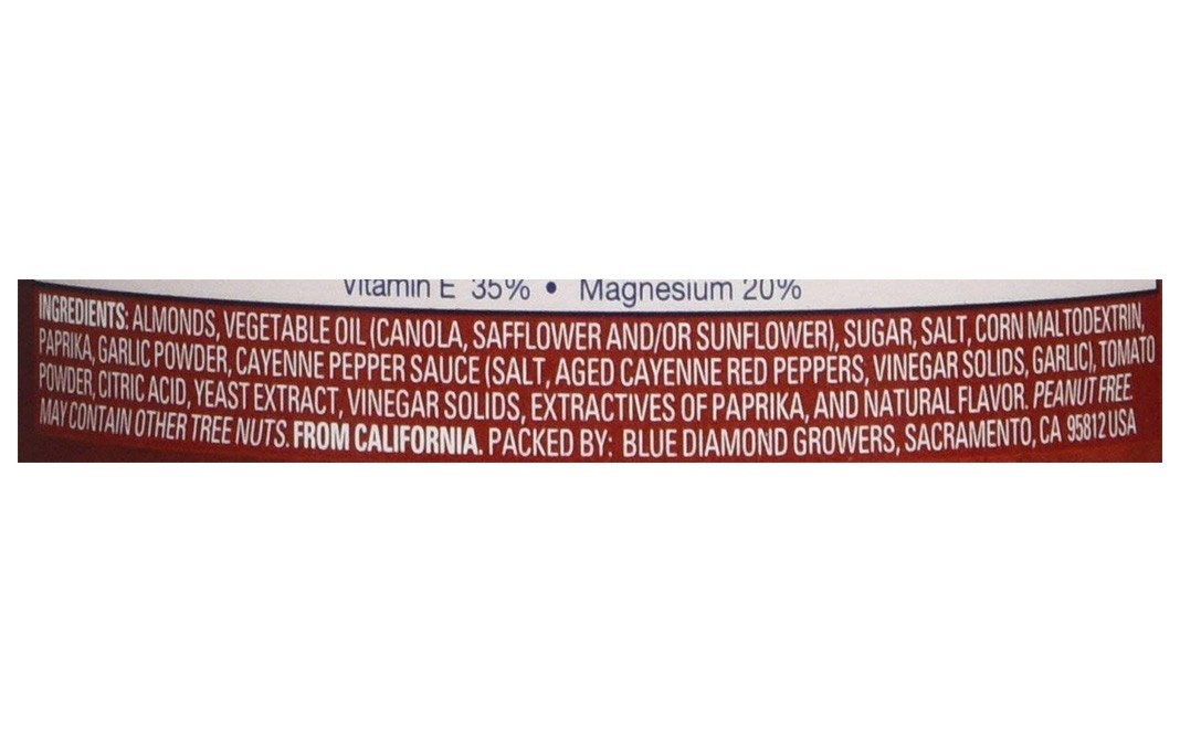 Blue Diamond Almonds Bold Sriracha Flavoured   Plastic Jar  170 grams